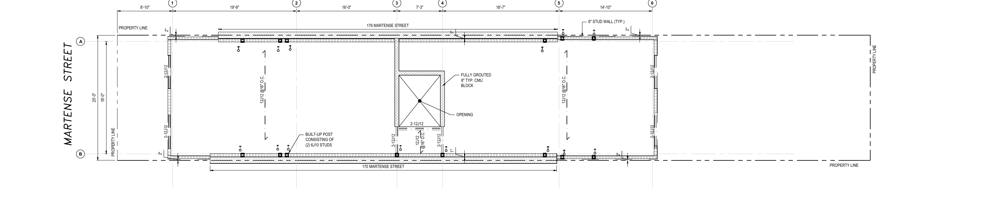 S-102 2nd Floor Framing Plan