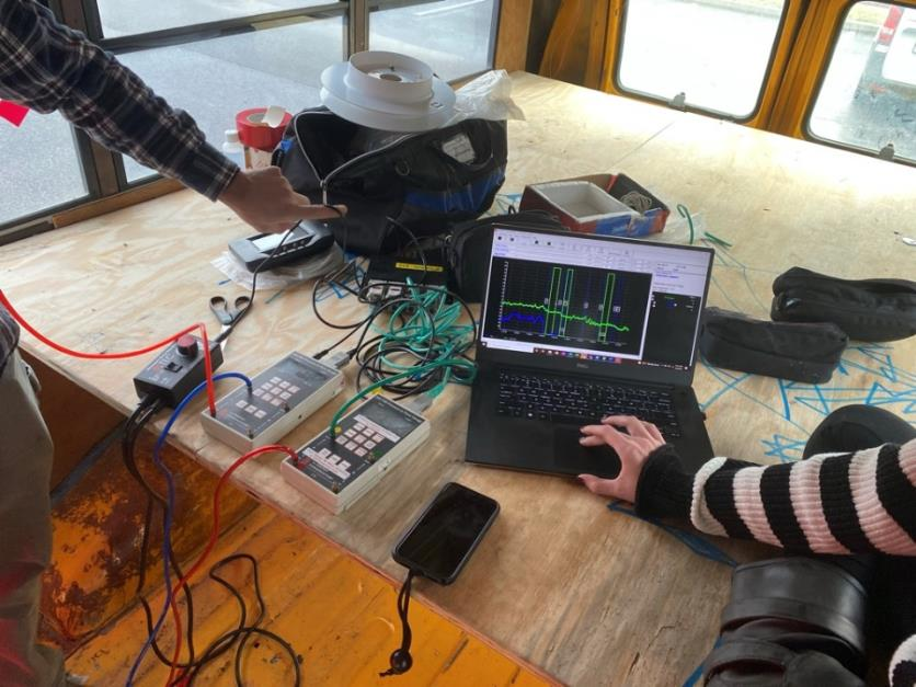 DG700 gauges and TecLog4 blower door data acquisition