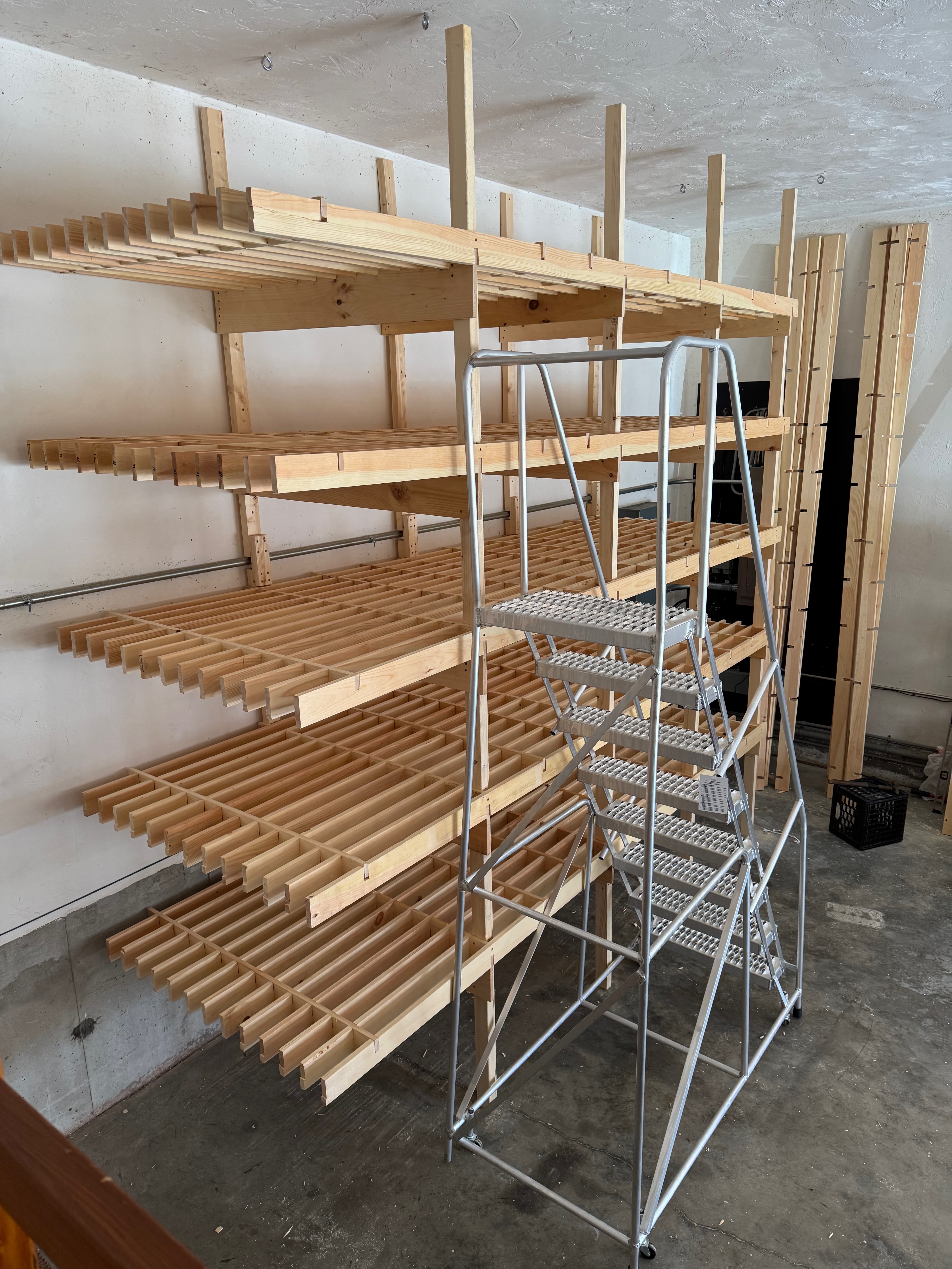 Storage Shelf 2 build view 1