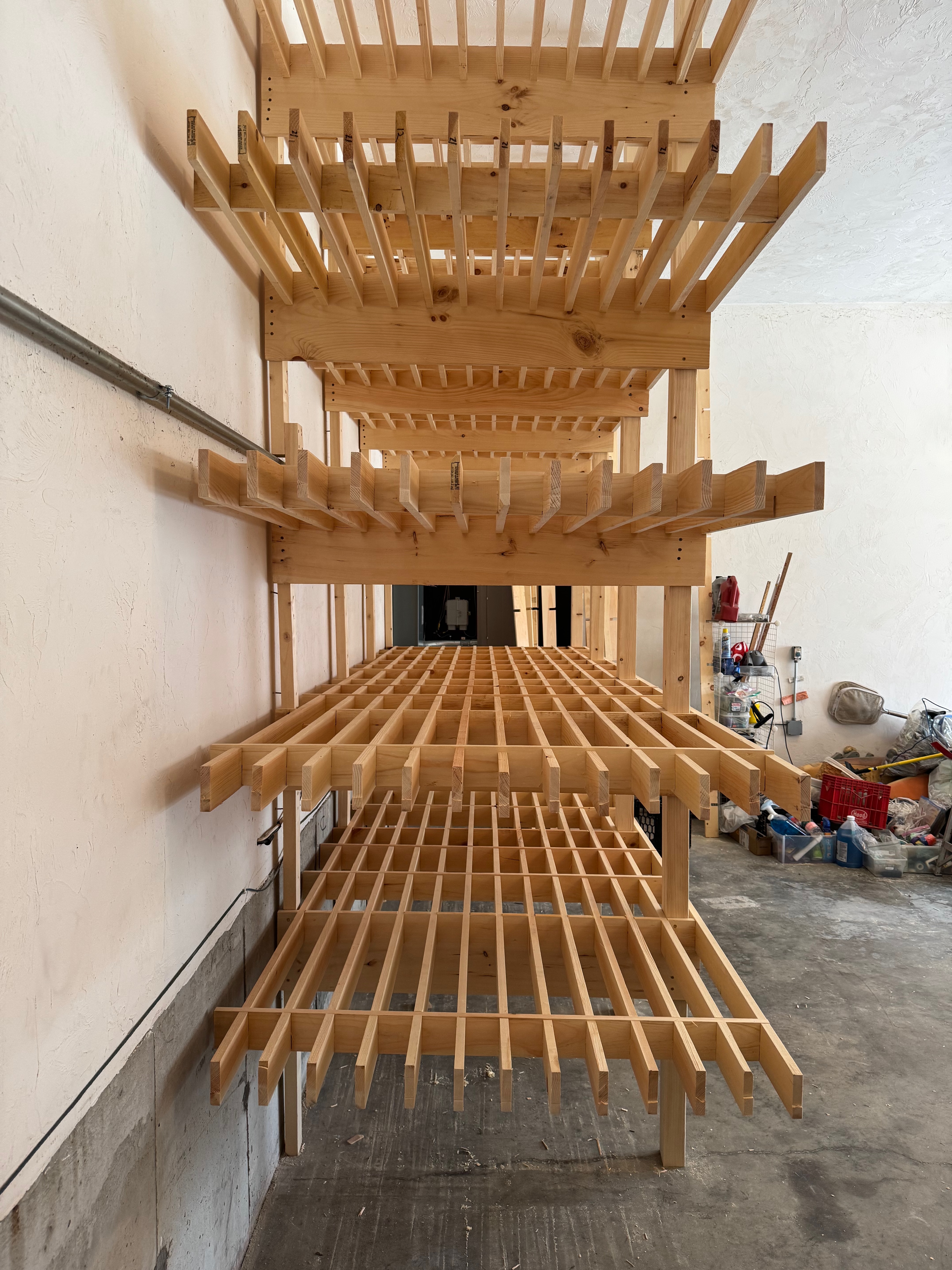 Storage Shelf 2 build view 3